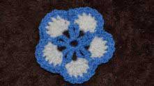 Crochet Flower is completed!