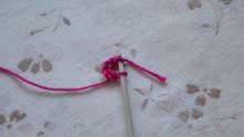 Chain 5. Join with slip stitch (sl.st.) to form a ring.