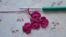Crocheted Flower Lace/Edging