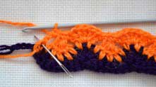 В конце ряда 3 ССН в крайний столбик.