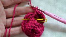 When you tied arch, where only 1 sc, you can substitute one ch work sc or half double crochet (hdc).