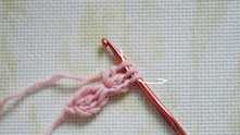 Yarn over, and pull through all loops on the hook.