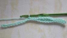 Crochet Textured Wave Stitch