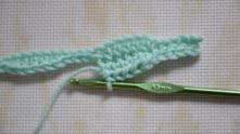 I advise you to count when crochet: 1, 2, 3, 4, 5 so as not to lose.