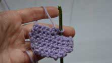 Crocheted insole