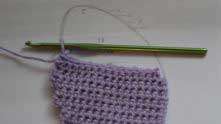 Or, you can at the begin/end of the row crochet 2 sc’s off together.