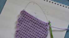 Crocheted insole