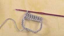 Diagonal Crochet Stitch