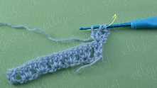 Yarn over, and pull through all loops on the hook.