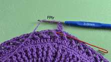 FPtr in the last FPtr of the previous row around.