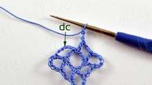 Dc in 3rd beginning ch.