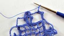 Crochet Lace Square Motif