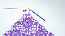 Делаем соединительную петлю в 5-ю подъемную петлю и готово!