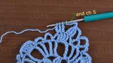Провязываем вместе и набираем 5 в.п.