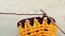 Ch 1 after the latest Puff stitch. Join row with sc in the top of first Puff stitch.