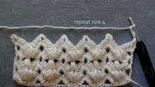 Repeat rows 4 and 3 to desired size.