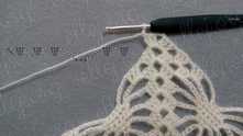 The Spider Stitch For Shawls "Diamond Sky"