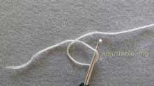 Begin to work with a magic ring. Work 5 chain (ch).