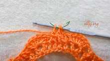 Yarn over (YO) and pull yarn through all loops on the hook, ch 1.