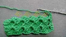 Then continue to alternate the last 2 rows to desired size.