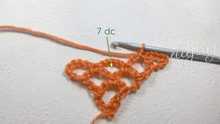 7 dc in the next arch.