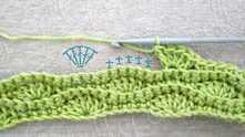 Dense Wave Crochet Stitch