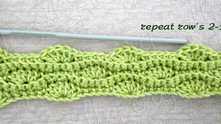 Row 6. Repeat from Row 4 to desired size.