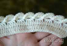 Объемная кайма Объемная кайма крючком