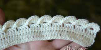 Объемная кайма Объемная кайма крючком