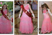 Выпускное платье в садик «Сакура» Выпускное платье крючком Сакура