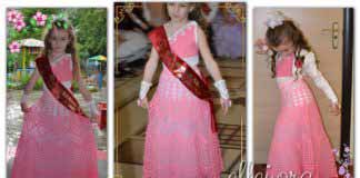 Выпускное платье в садик «Сакура» Выпускное платье крючком Сакура