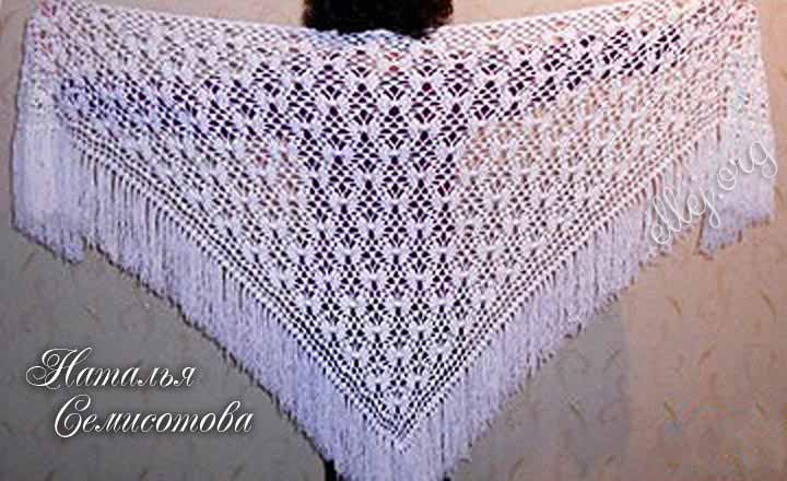 Moon Butterfly Crochet Shawl