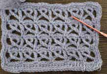 Узор Имитация брумстика Узор Имитация брумстика