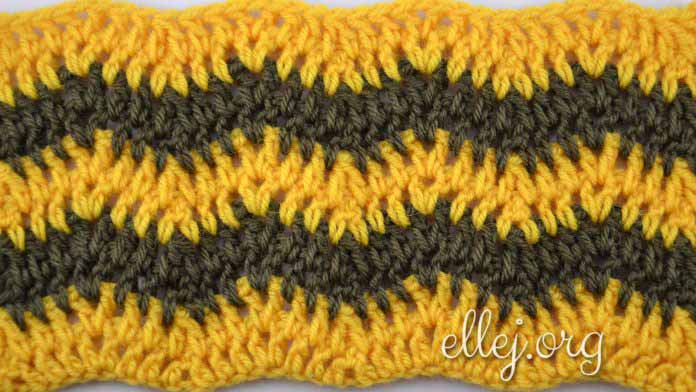 Волнистый узор Зиг-Заг 029