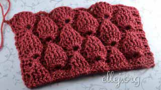 Объемный узор Буфы