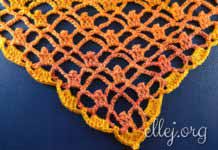 Ажурная шаль Коронация Ажурная шаль Коронация