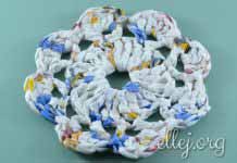 Пряжа из обычного пакета