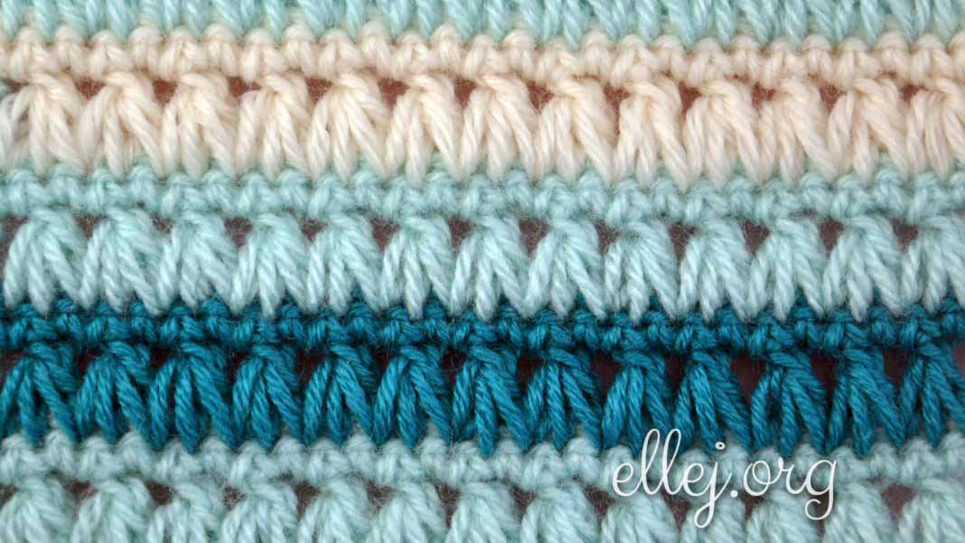 Triads Crochet Stitch