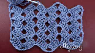 Простой узор зиг-заг 032