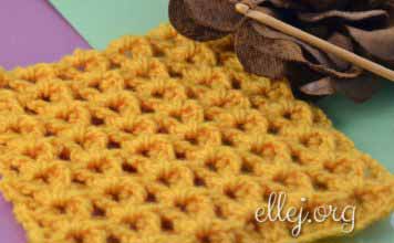 Yellow Sea crochet stitch