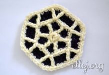 Шестиугольный мотив Снежинка Шестиугольный мотив снежинка