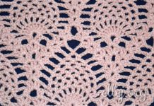 Узор Ананасы без расширения Узор крючком Ананасы без расширения