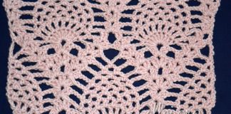 Узор Ананасы без расширения Узор крючком Ананасы без расширения