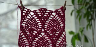 Узор Ананасы без расширения. Продолжение Узор Ананасы. Продолжение