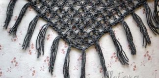 Как сделать бахрому Бахрома для шали