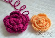 Crochet Chinese Rose Crochet Chinese Rose