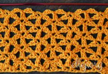 Intersecting Flowers Crochet Stitch Intersecting Flowers Crochet Stitch