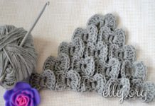 Узор Бабочки Данди Узор Бабочки Данди. Чешуйки узор крючком