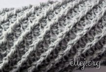 Diagonal Crochet Stitch Diagonal Crochet Stitch