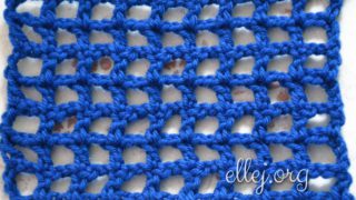 Как вязать филейную сетку